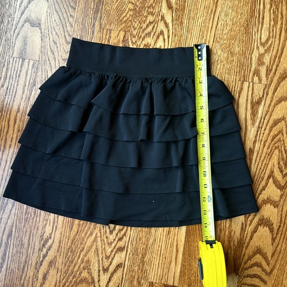 Star Ride Black Ruffle Skirt - Picture 3 of 4